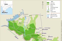 Bandipur National Park Map